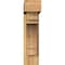 Ekena Millwork Merced Block Rough Sawn Bracket w/ Offset Brace, Western Red Cedar, 6"W x 20"D x 24"H BKT0604X20X24MRC05RWR - alternate 4
